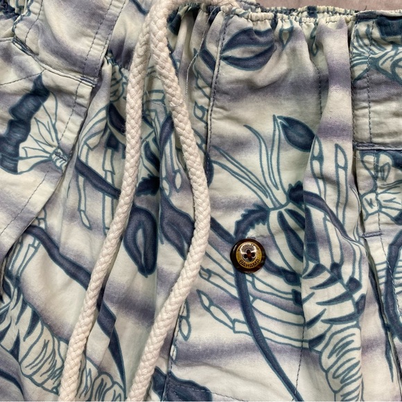 Tommy Bahama Swim Trunks Men's M Blue Relax Lobster All Over Print Beach Shorts - Picture 11 of 16